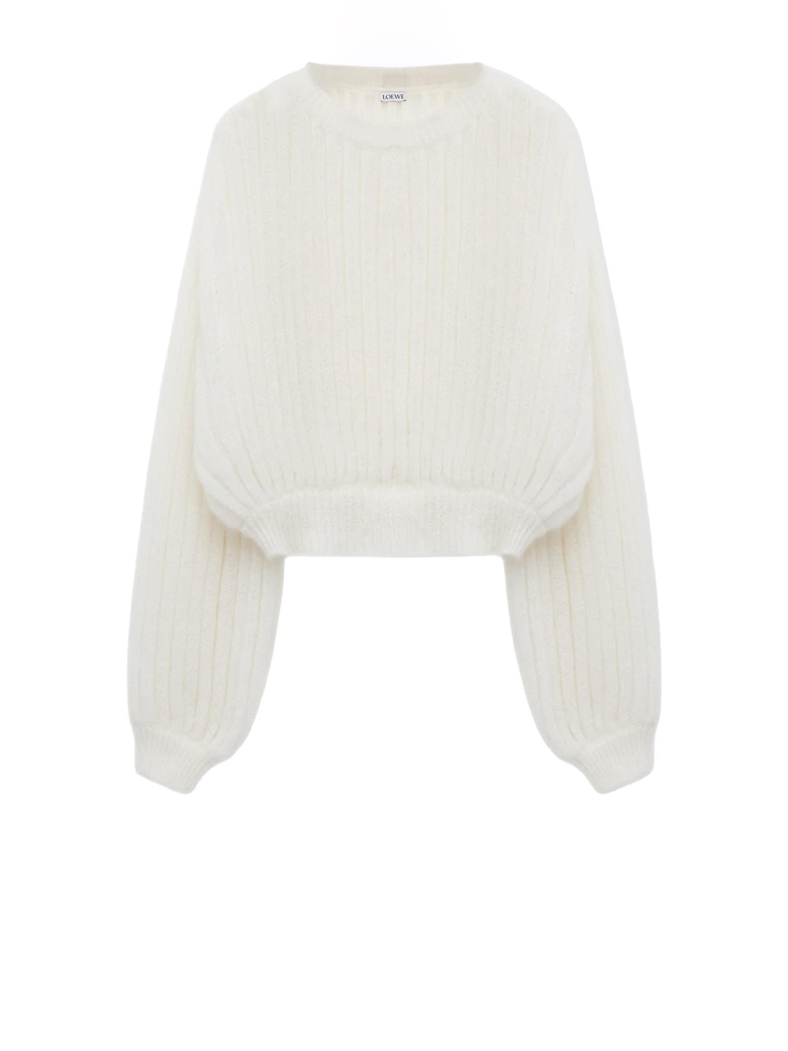 loewe sweaters white