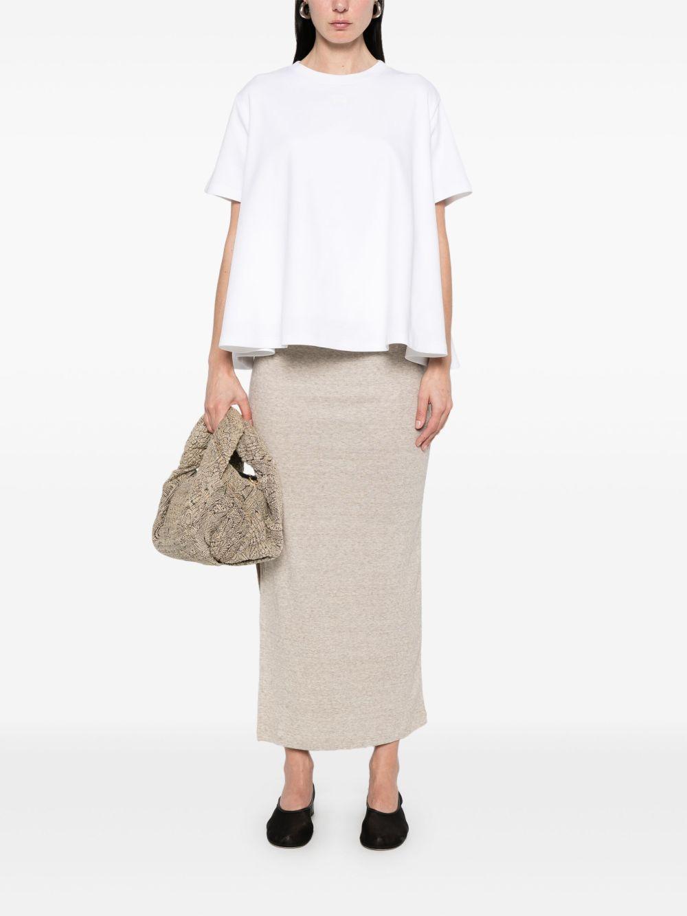 loewe t-shirts and polos white cotton polyamide - women