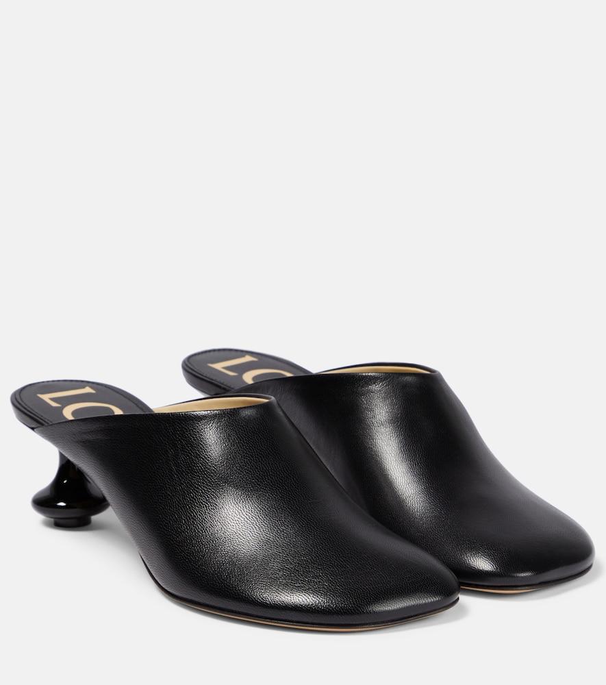 loewe toy leather mules