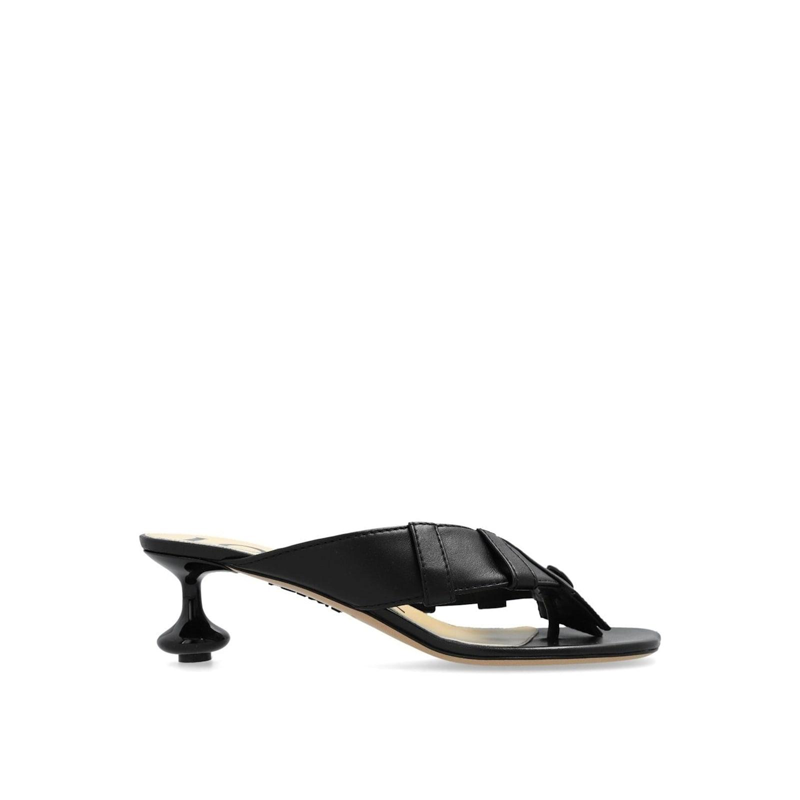 loewe toy panta 45mm leather sandals
