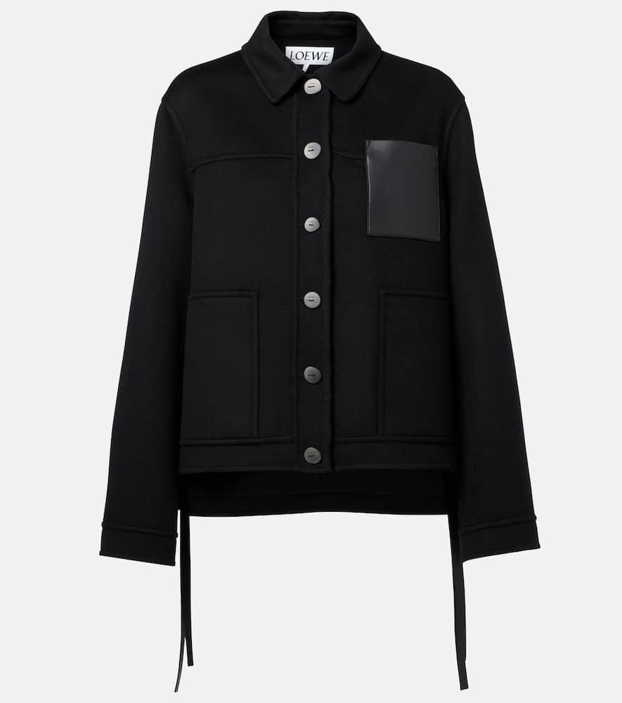 loewe wool and cashmere jacket