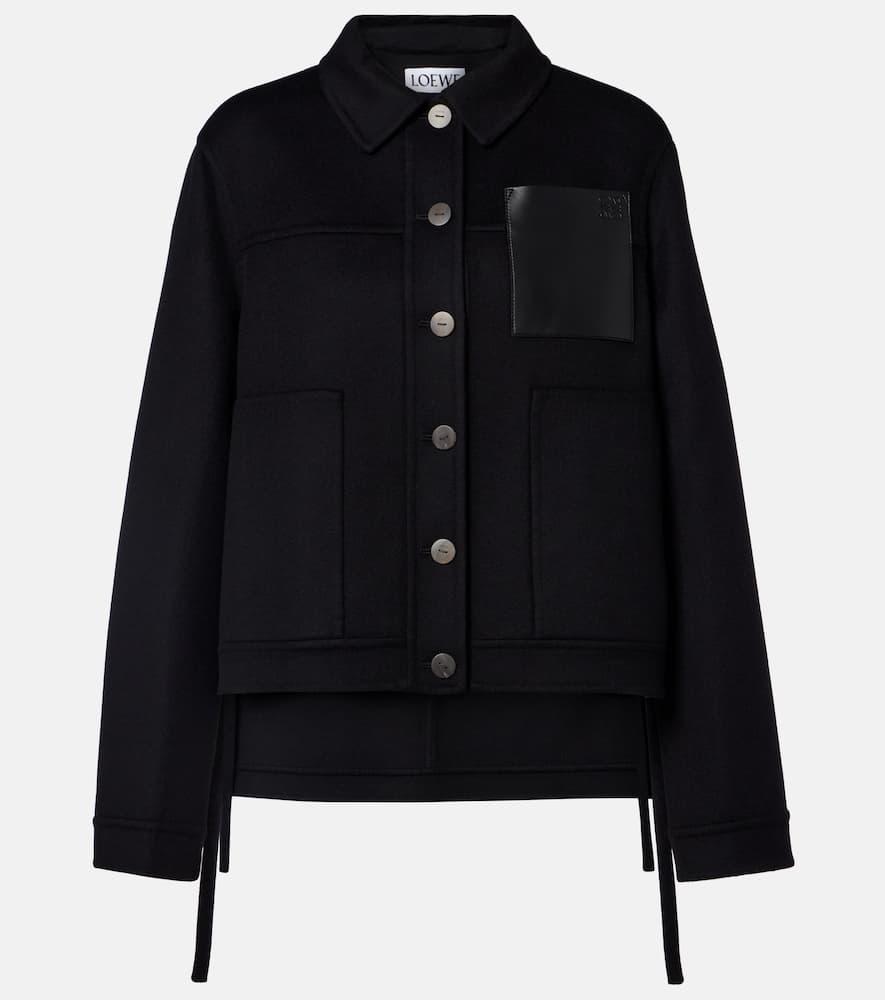 loewe wool and cashmere jacket