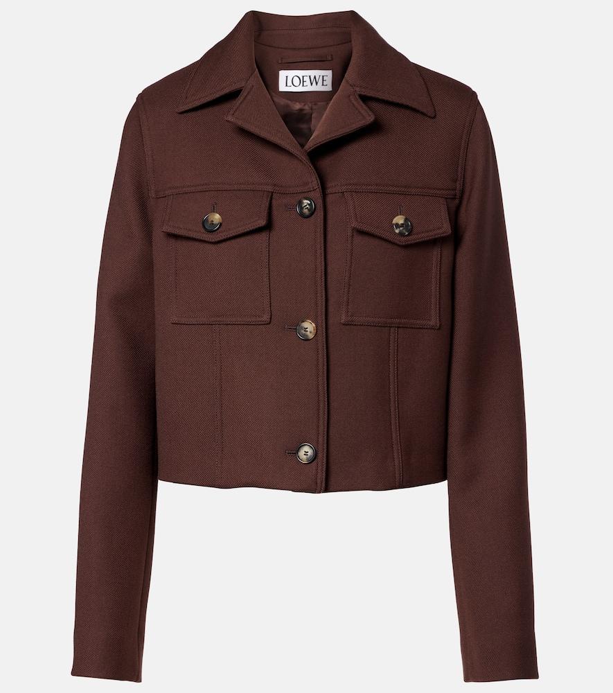 loewe wool jacket