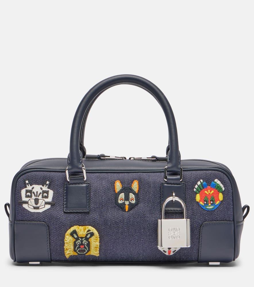 loewe x louis wain amazona 23 short tote bag