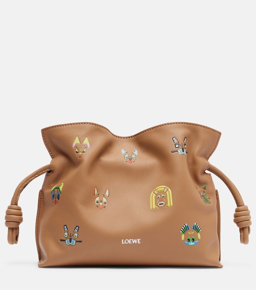 loewe x louis wain flamenco cats mini clutch