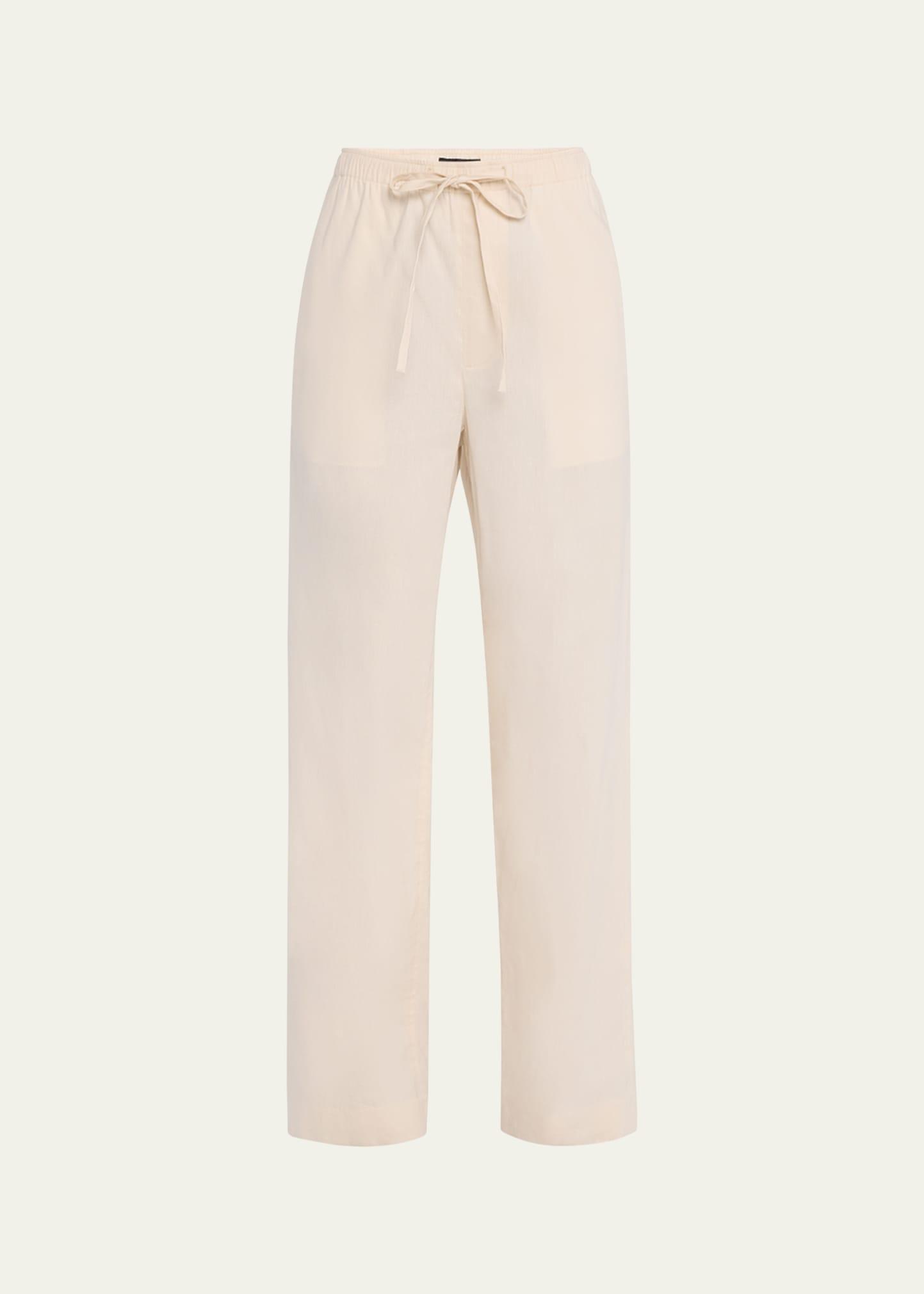 logan linen beach pants