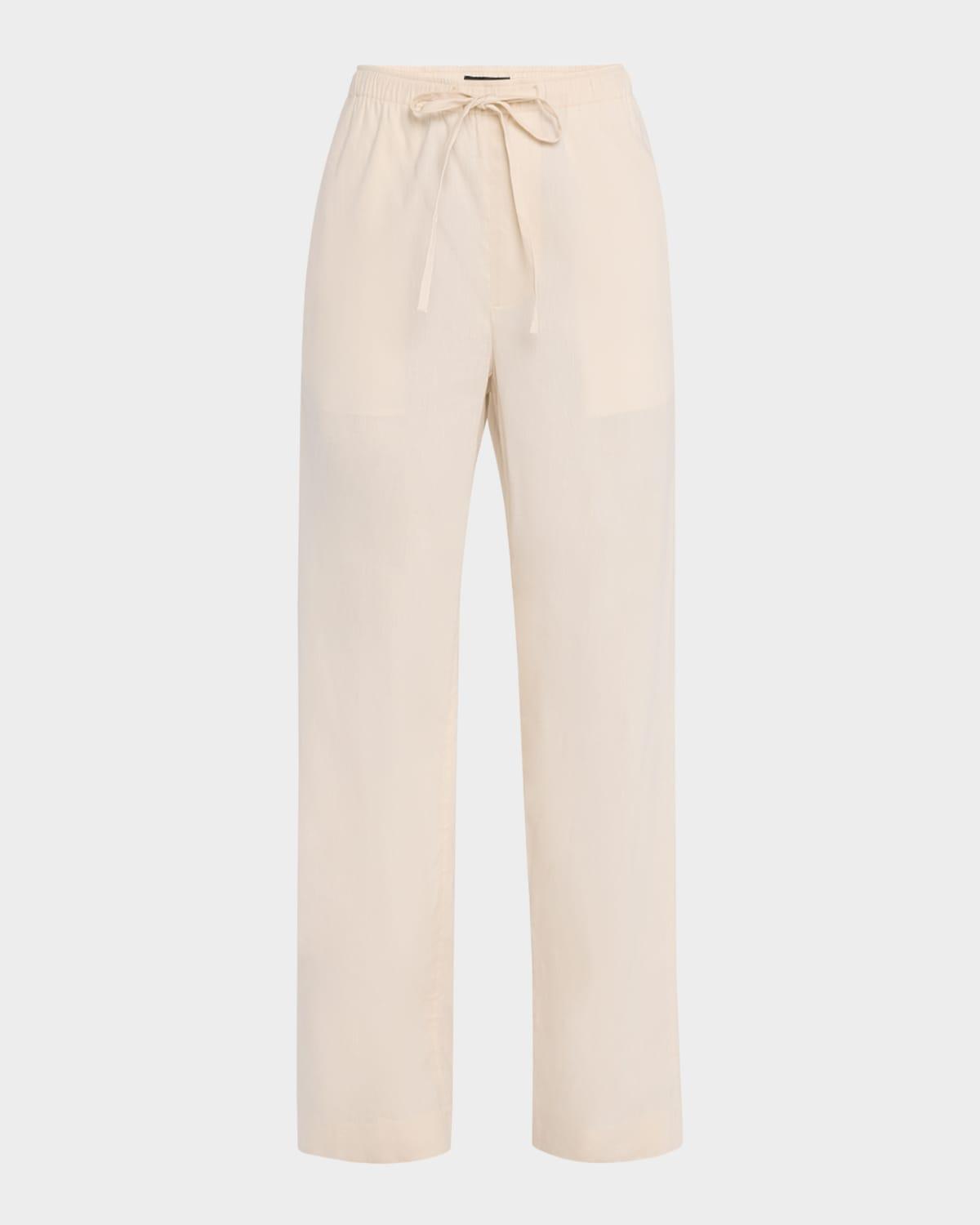 logan linen beach pants