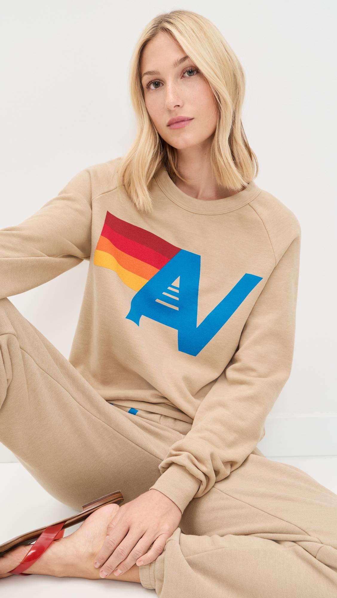 logo crew sweatshirt