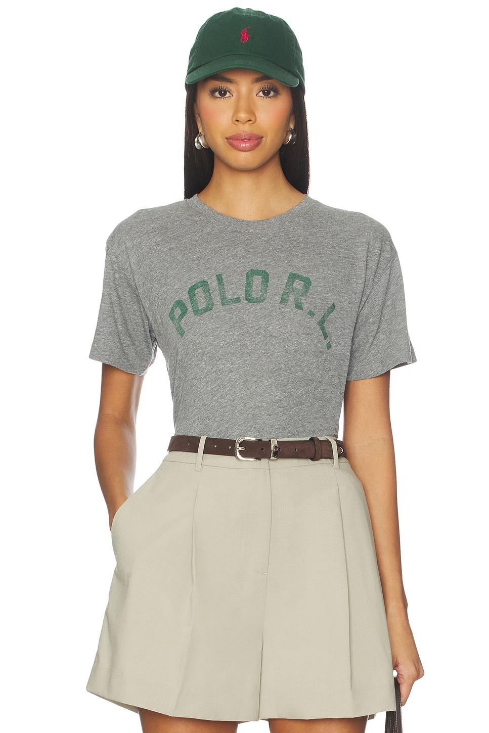 logo jersey crewneck tee