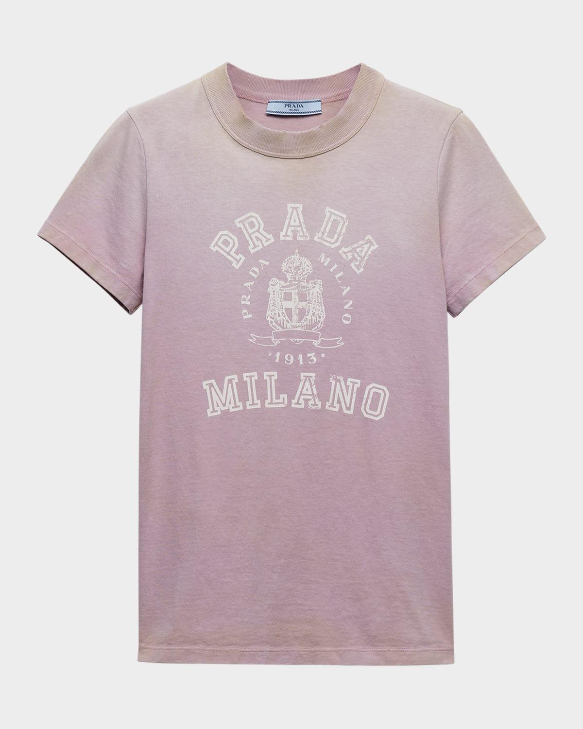 logo-print jersey short-sleeve t-shirt