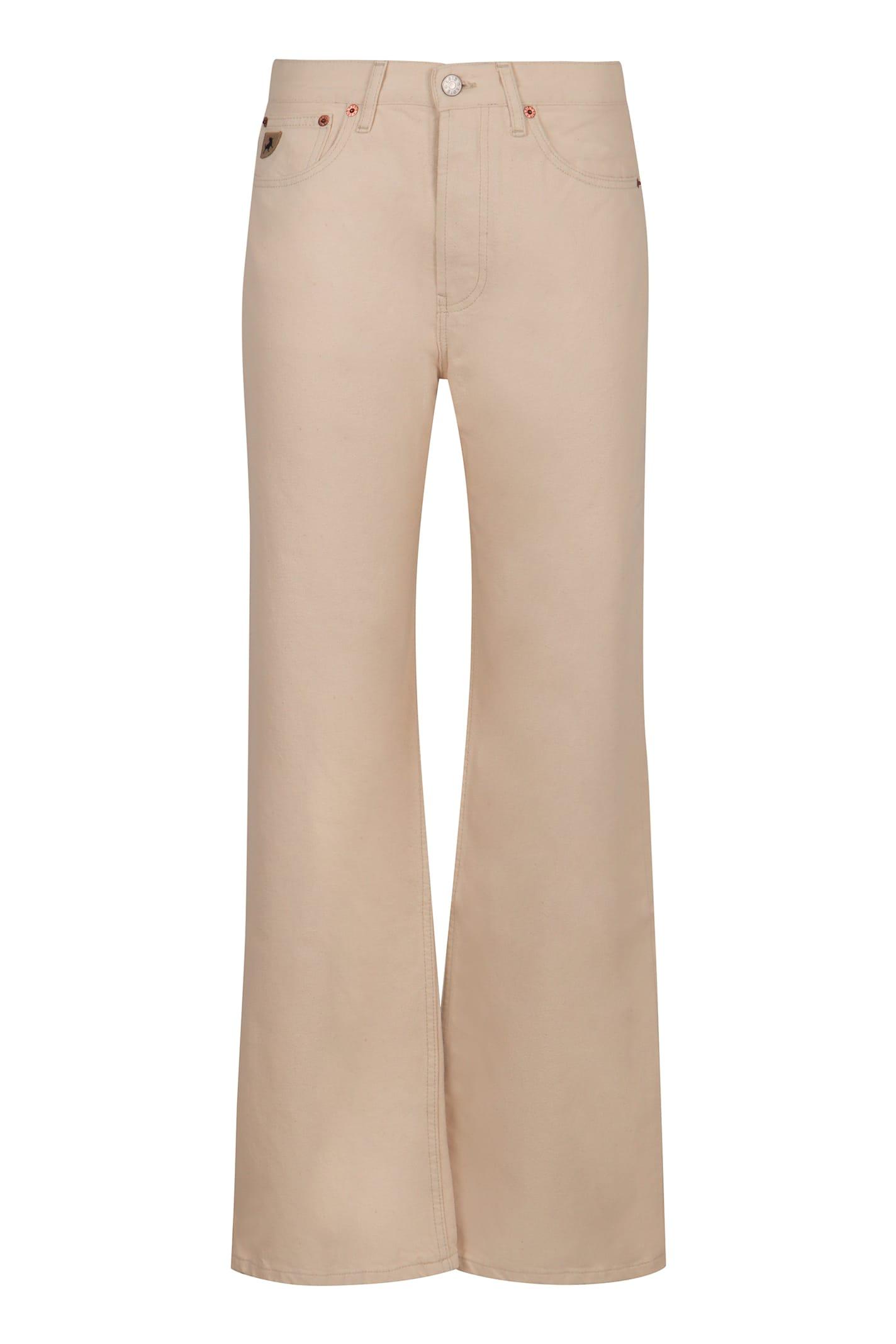 lois high-rise flared jeans