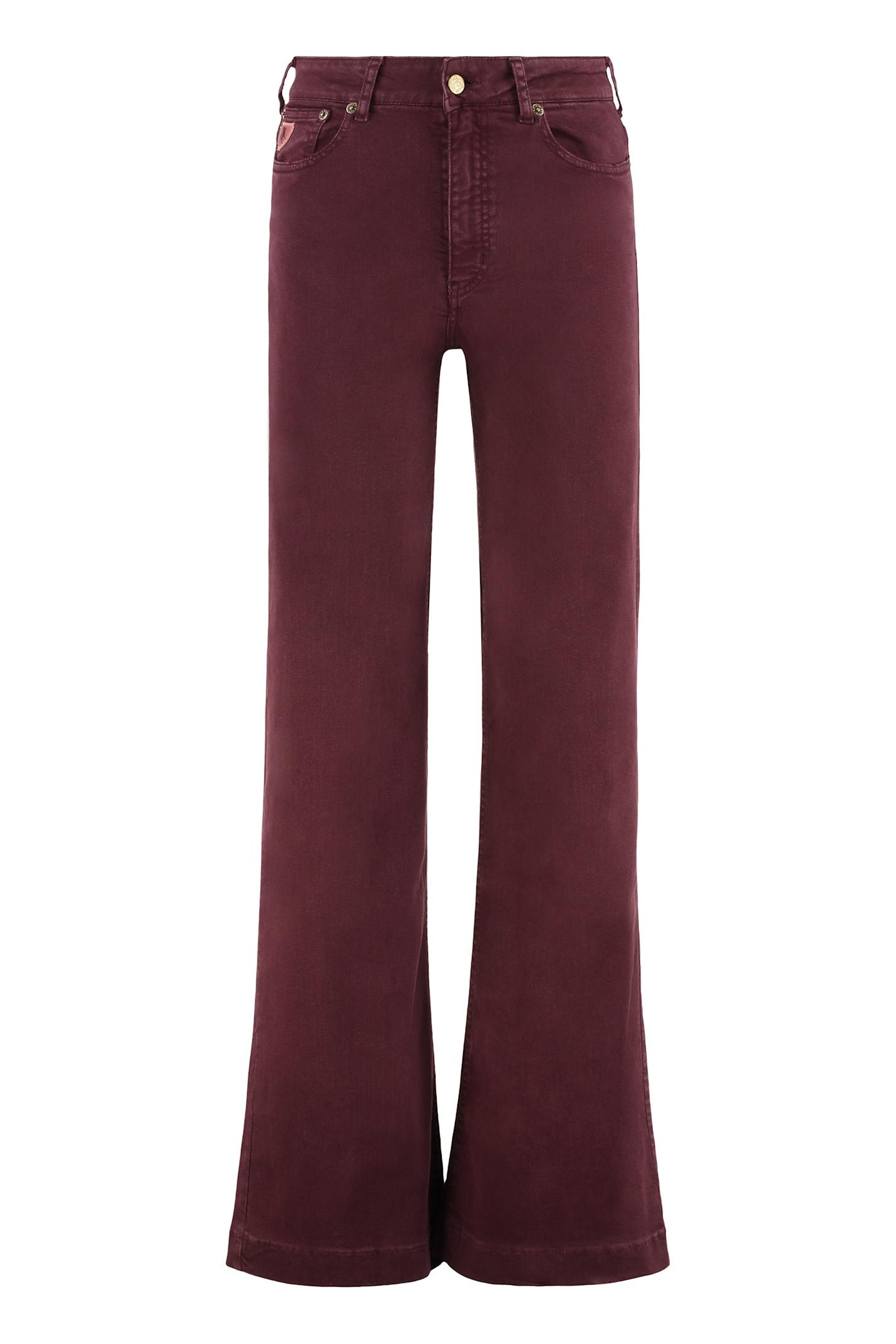 lois mistral wide-leg jeans
