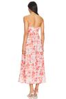 lola corset midi dress