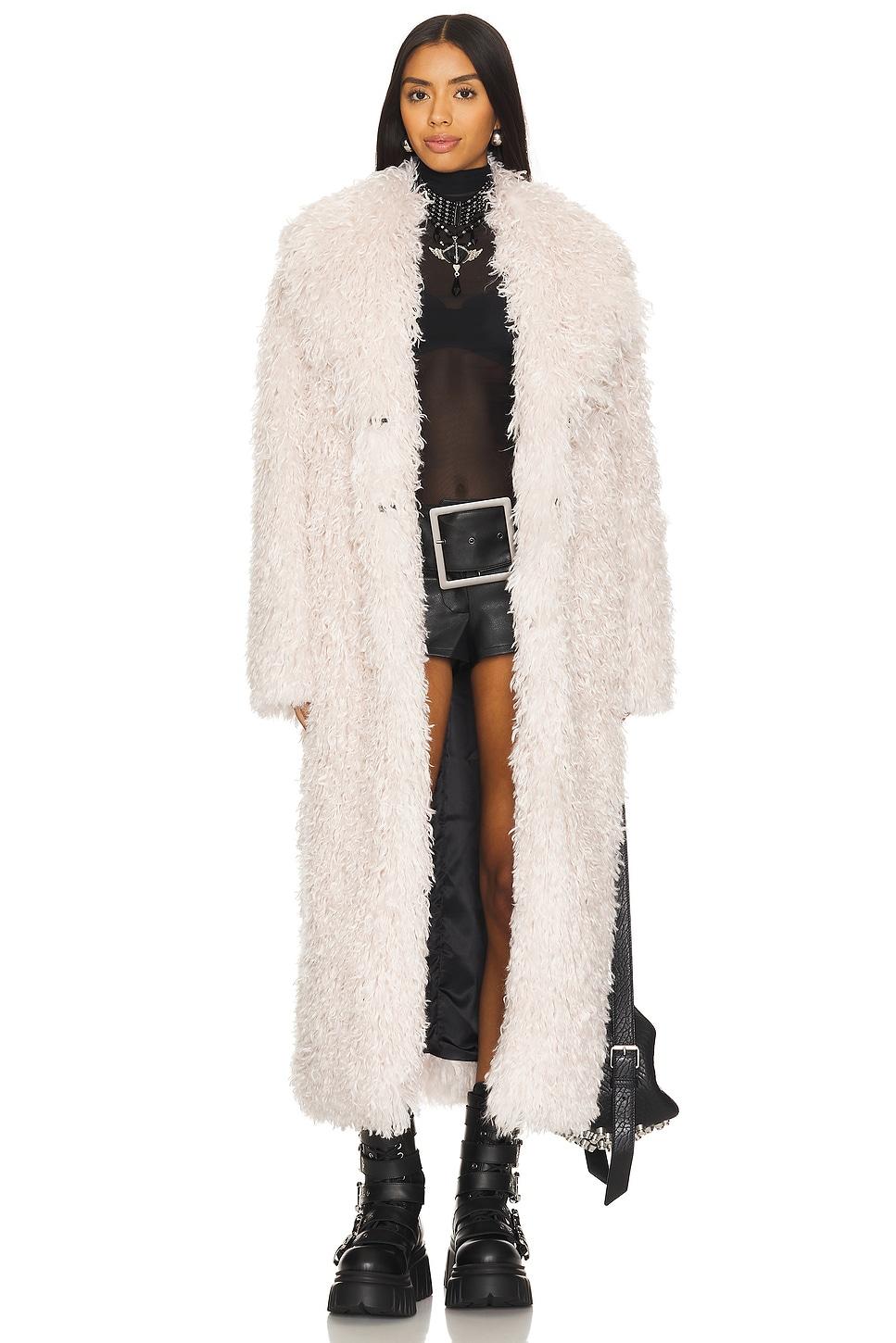 lola faux fur coat