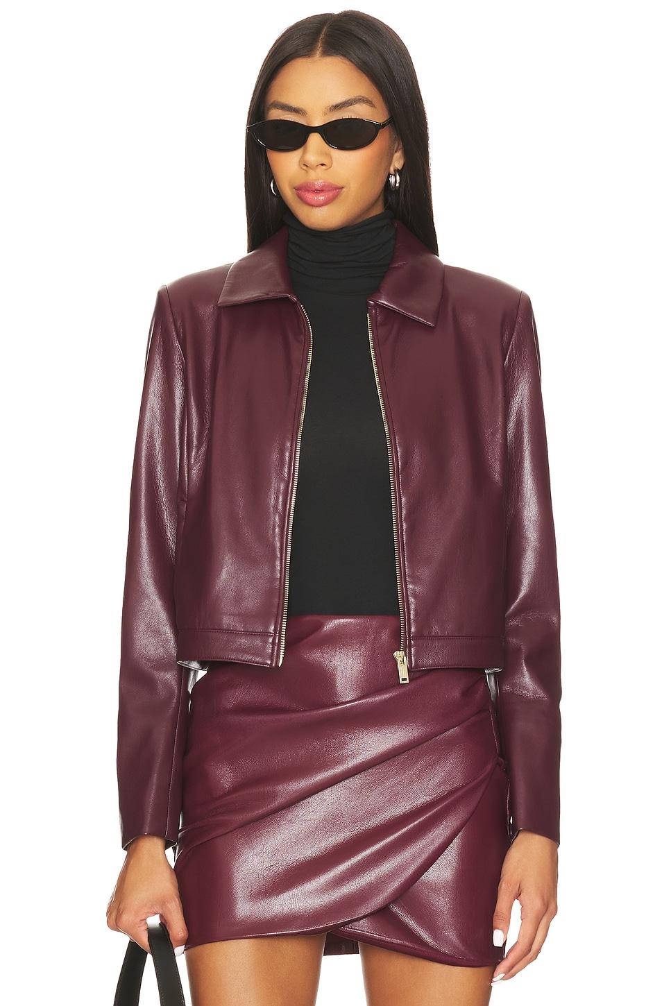 lola faux leather jacket