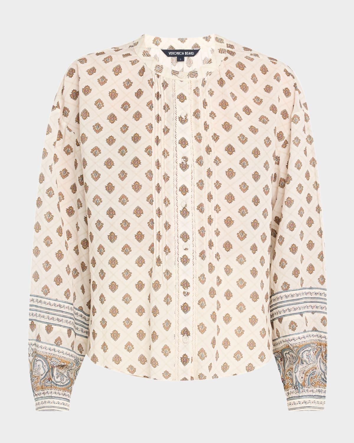 lollie button-front blouse