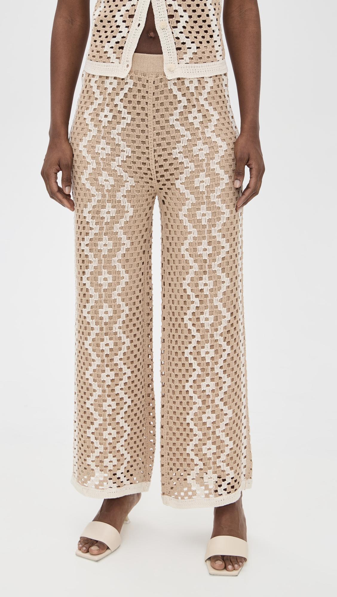 loma crochet pants