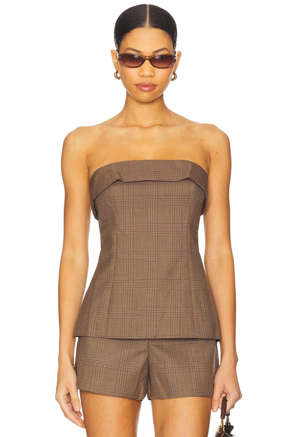 london strapless top