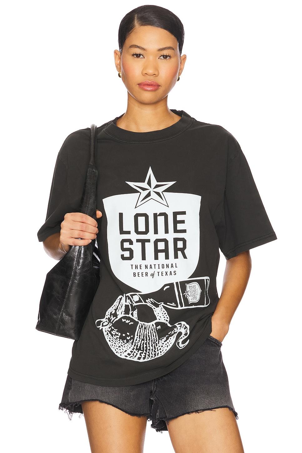 lone star armadillo boxy tee