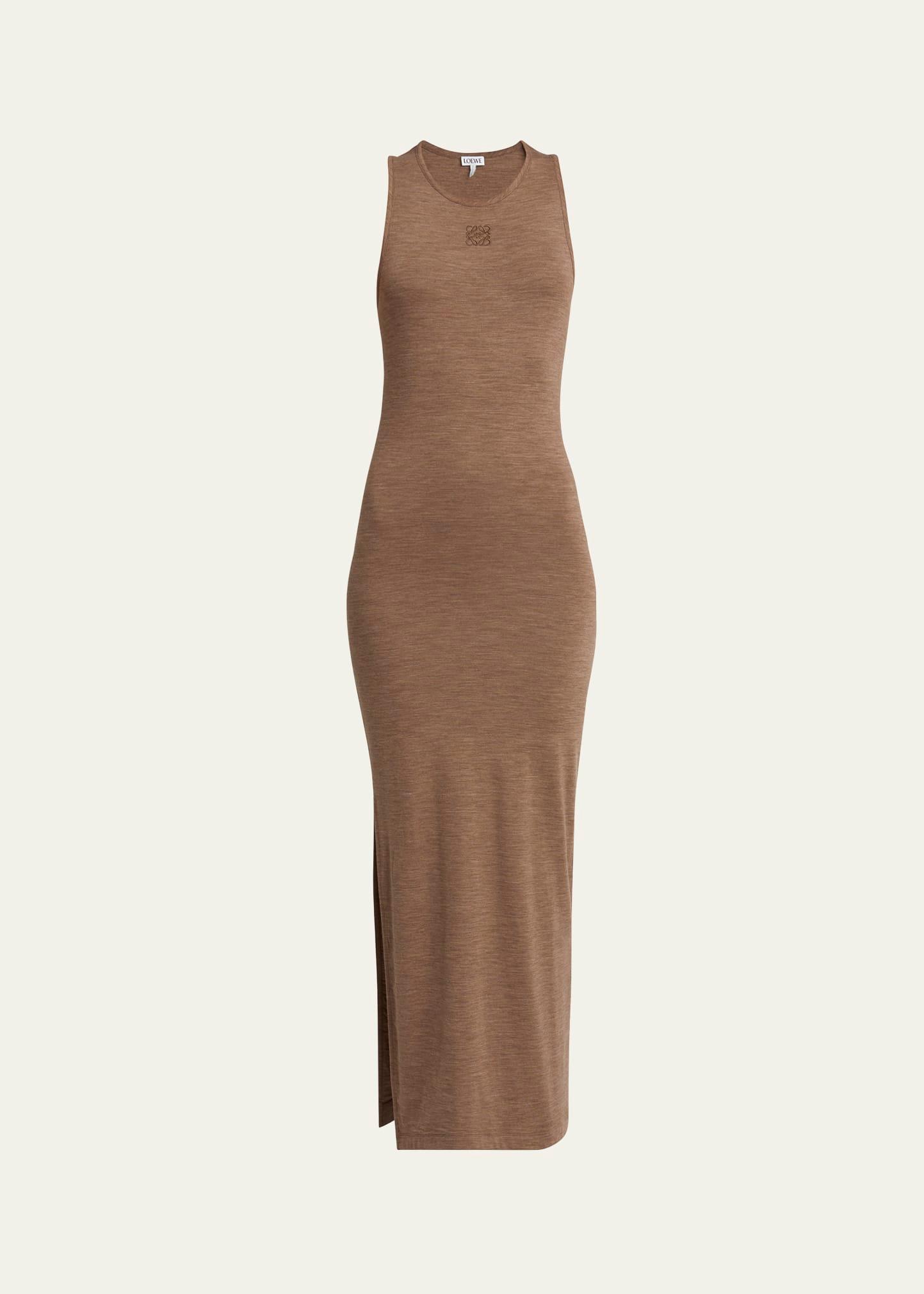 long  anagram wool tank dress