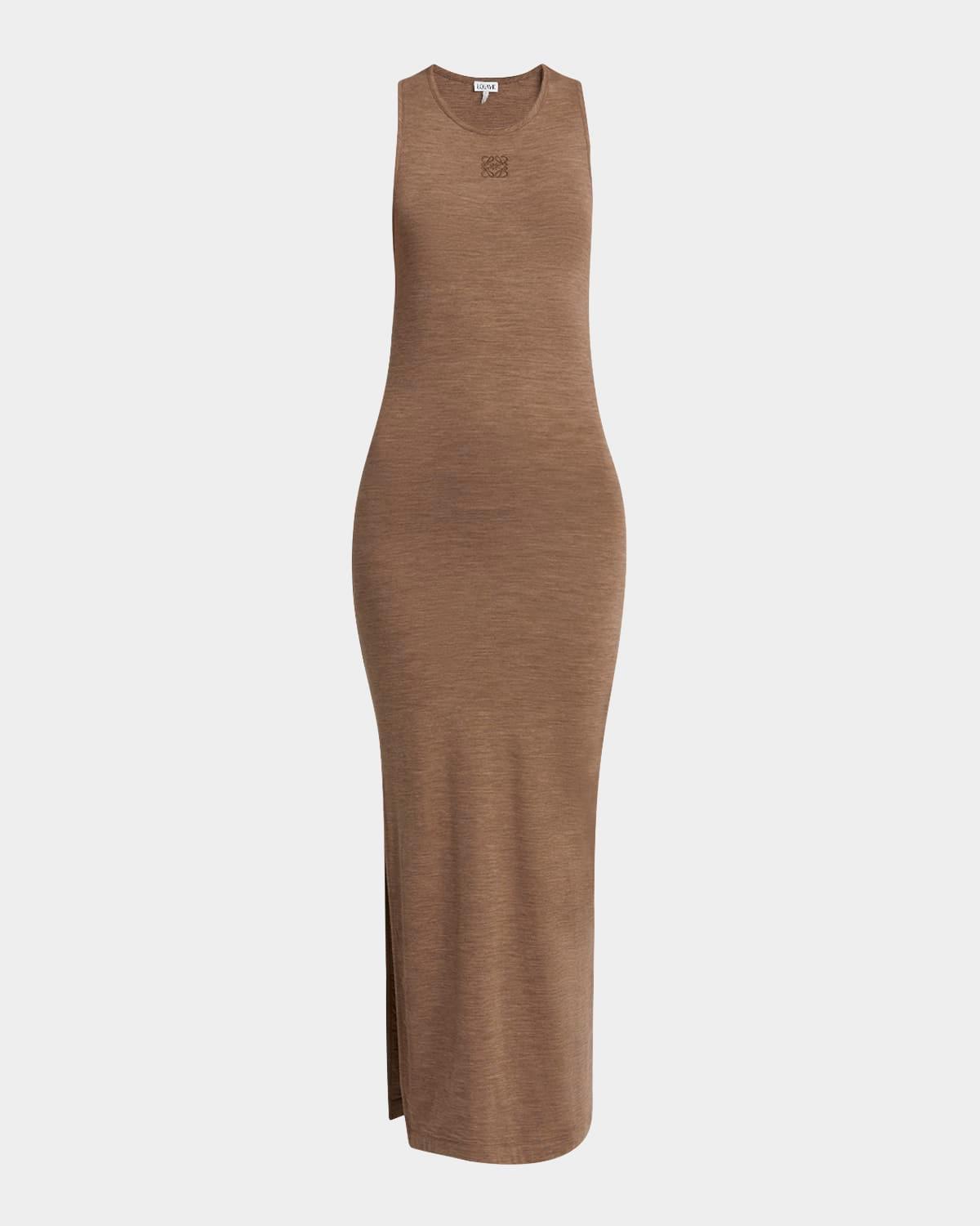 long  anagram wool tank dress