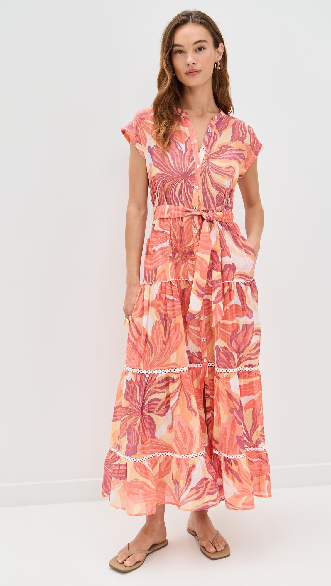 long dress kora sari gauze dress