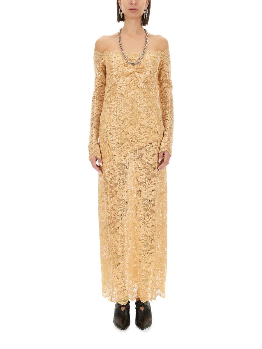 long dress with sequins