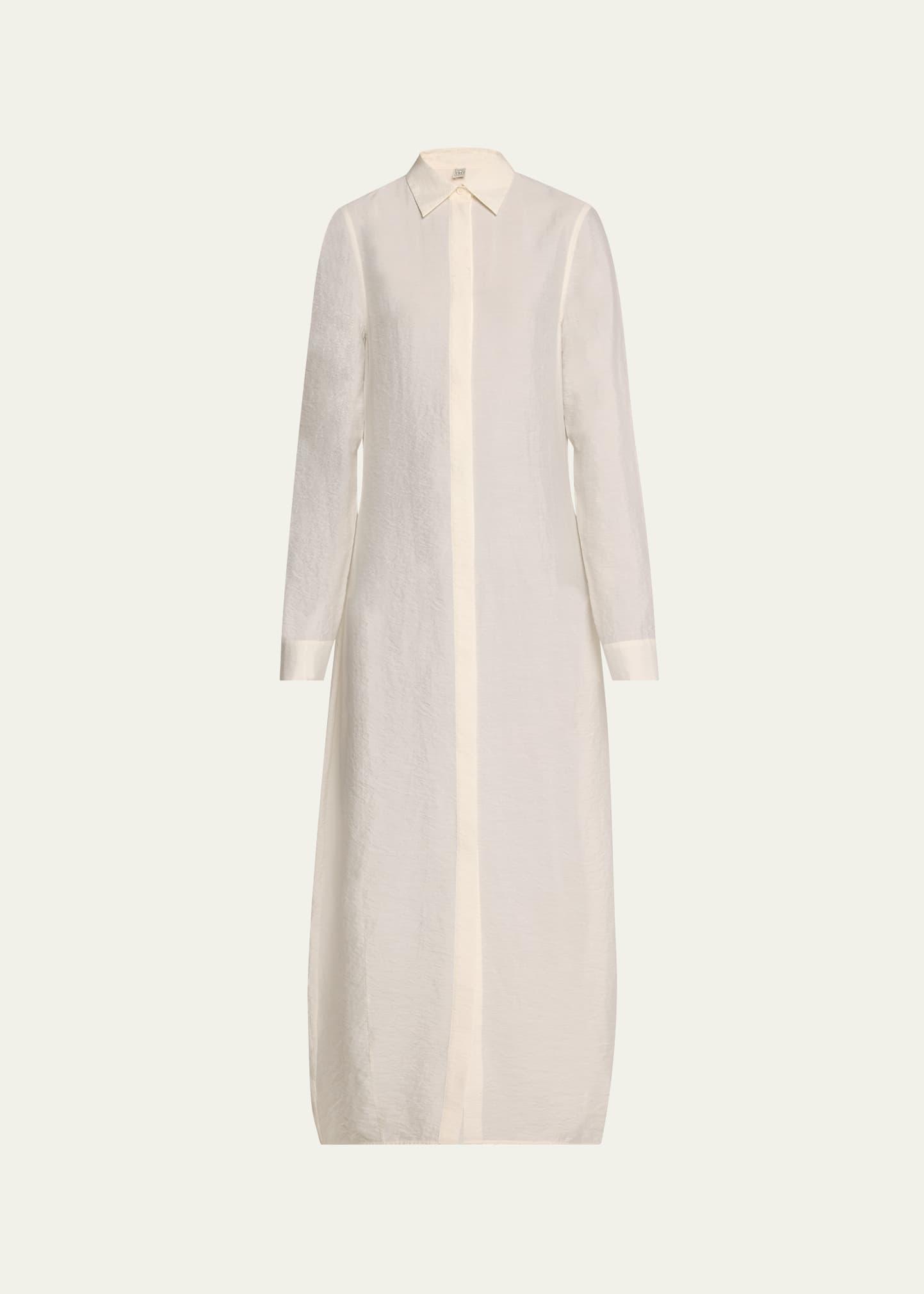 long parachute shirtdress