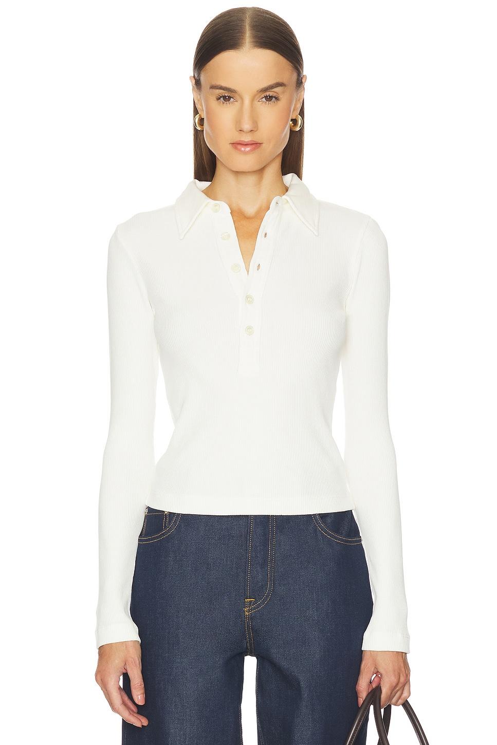 long sleeve 60's polo