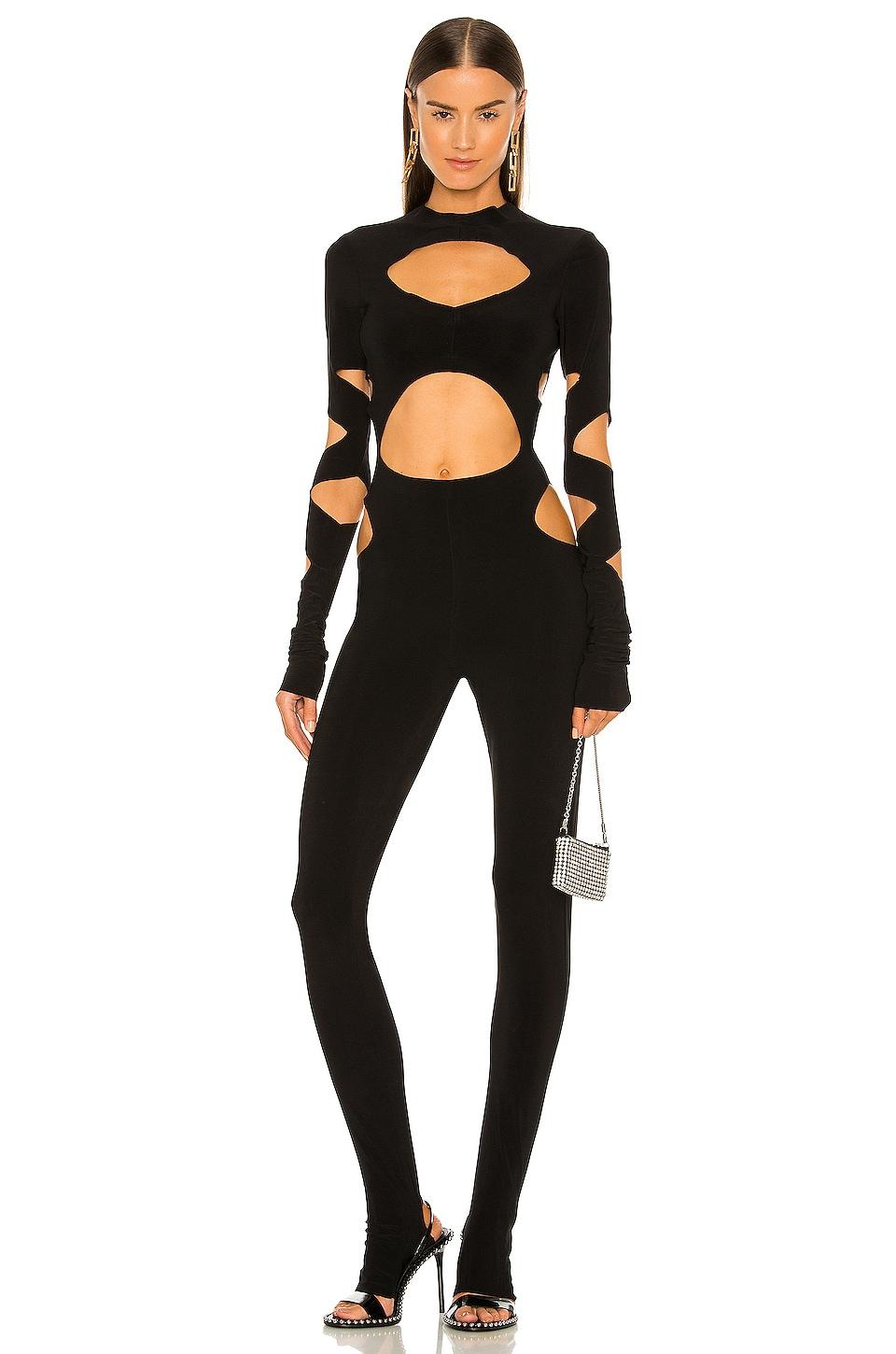 long sleeve aztec catsuit