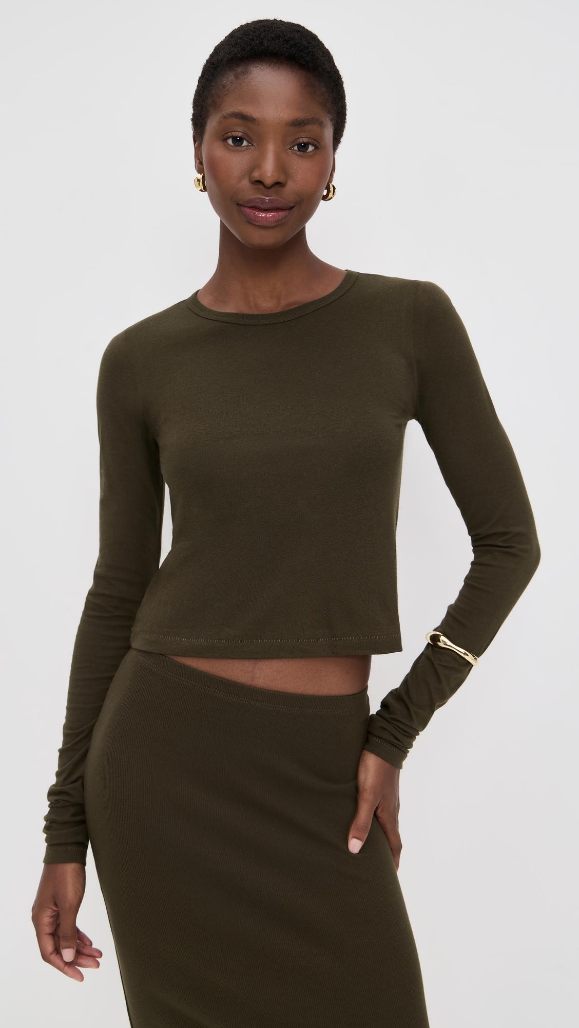 long sleeve baby tee