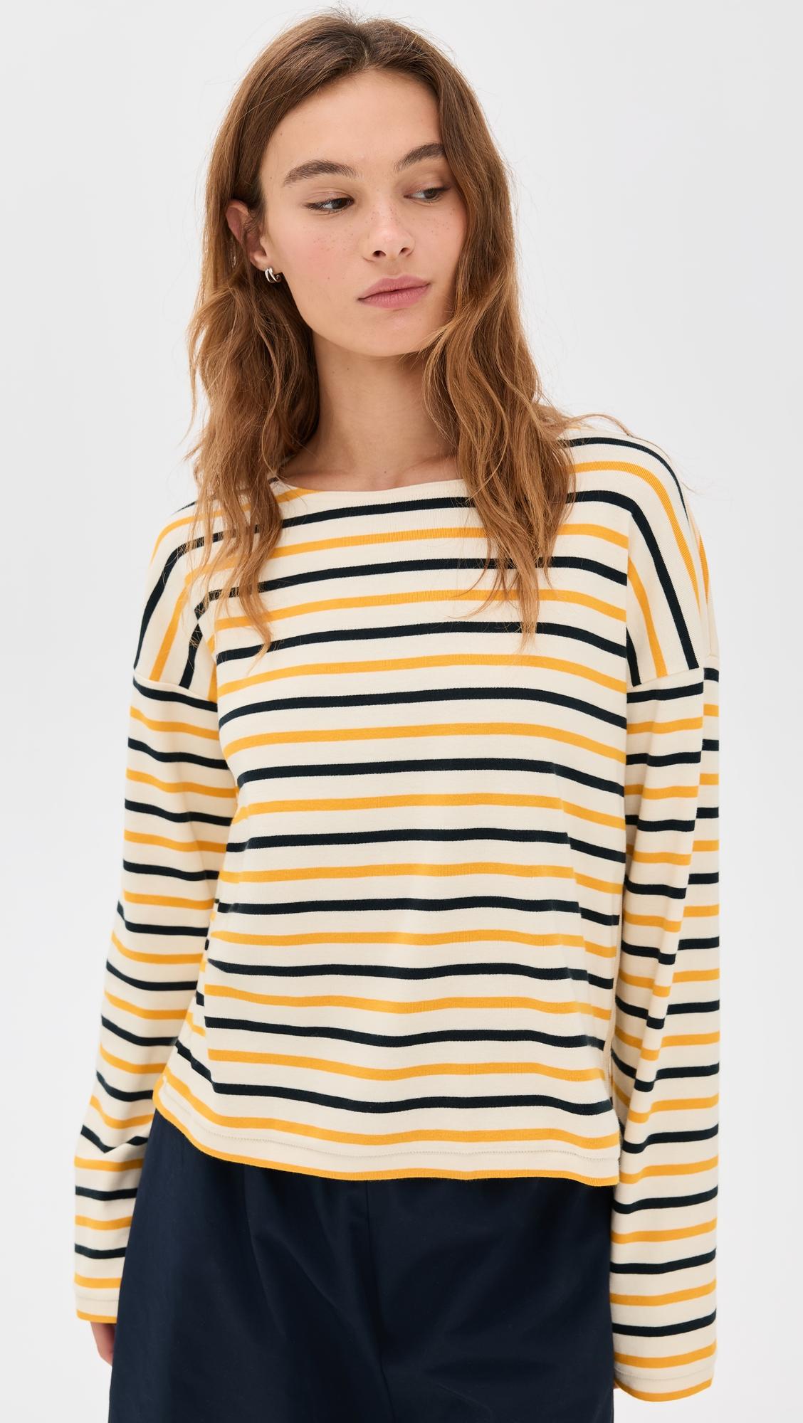 long sleeve breton tee