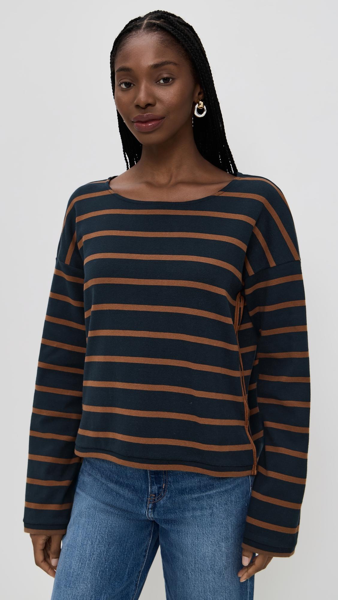 long sleeve breton tee