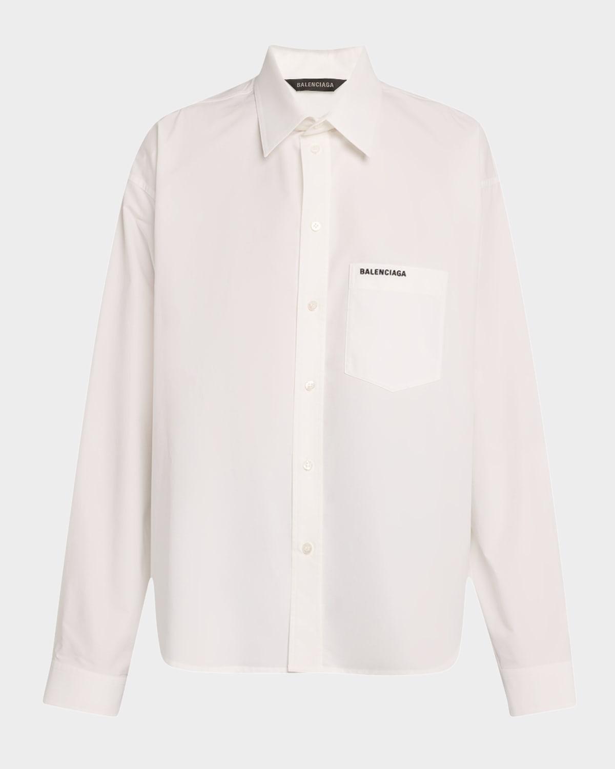 long-sleeve button-down shirt
