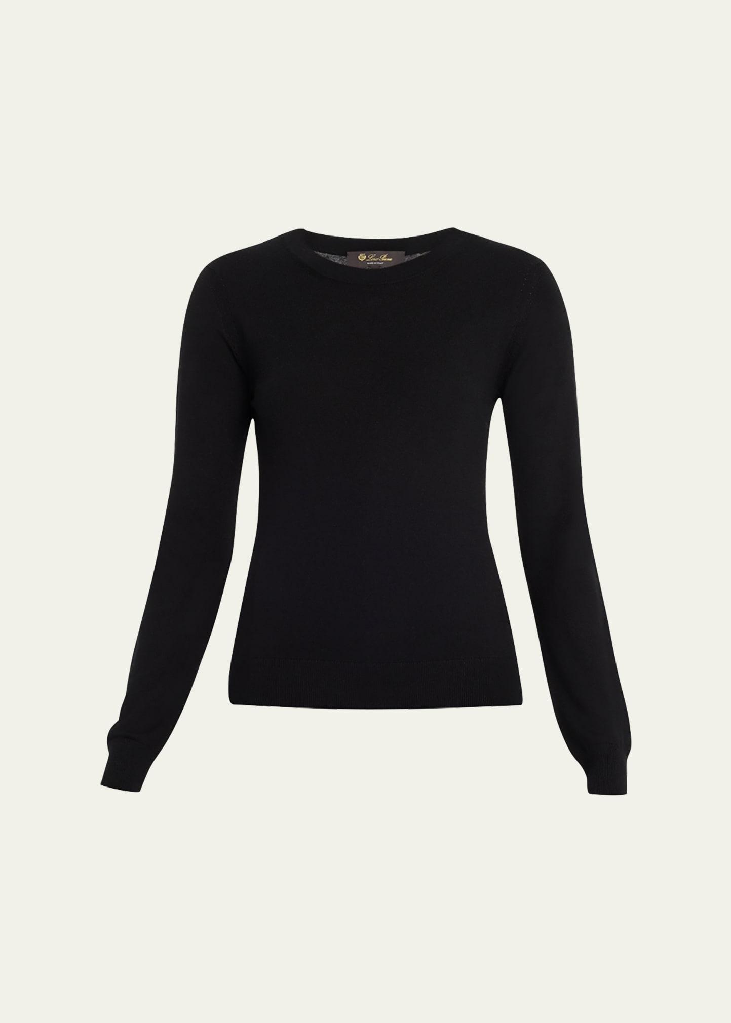 long-sleeve cashmere sweater