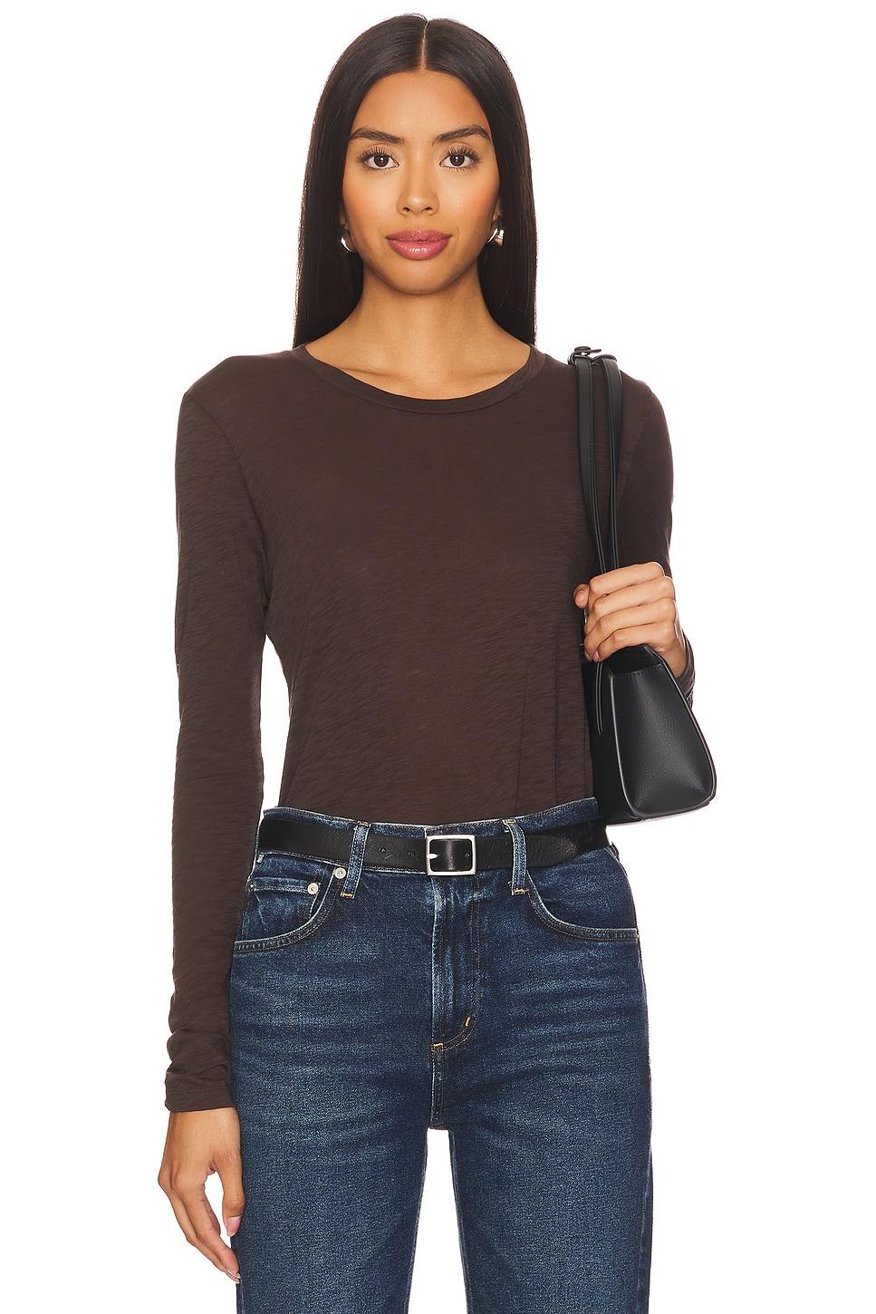 long sleeve classic crew top
