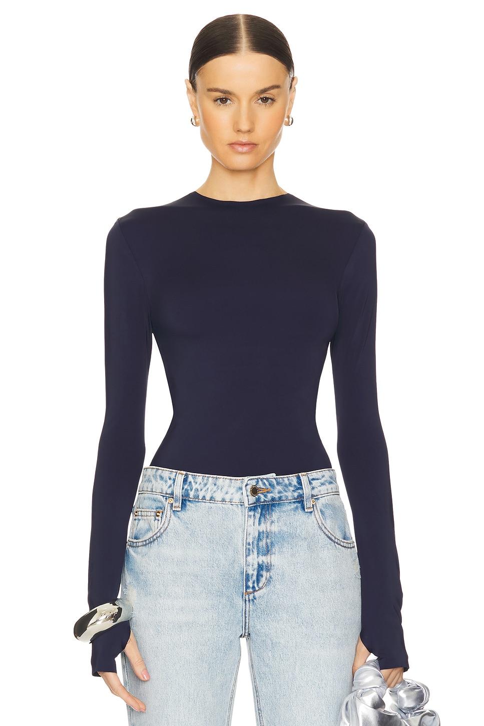 long sleeve crew top