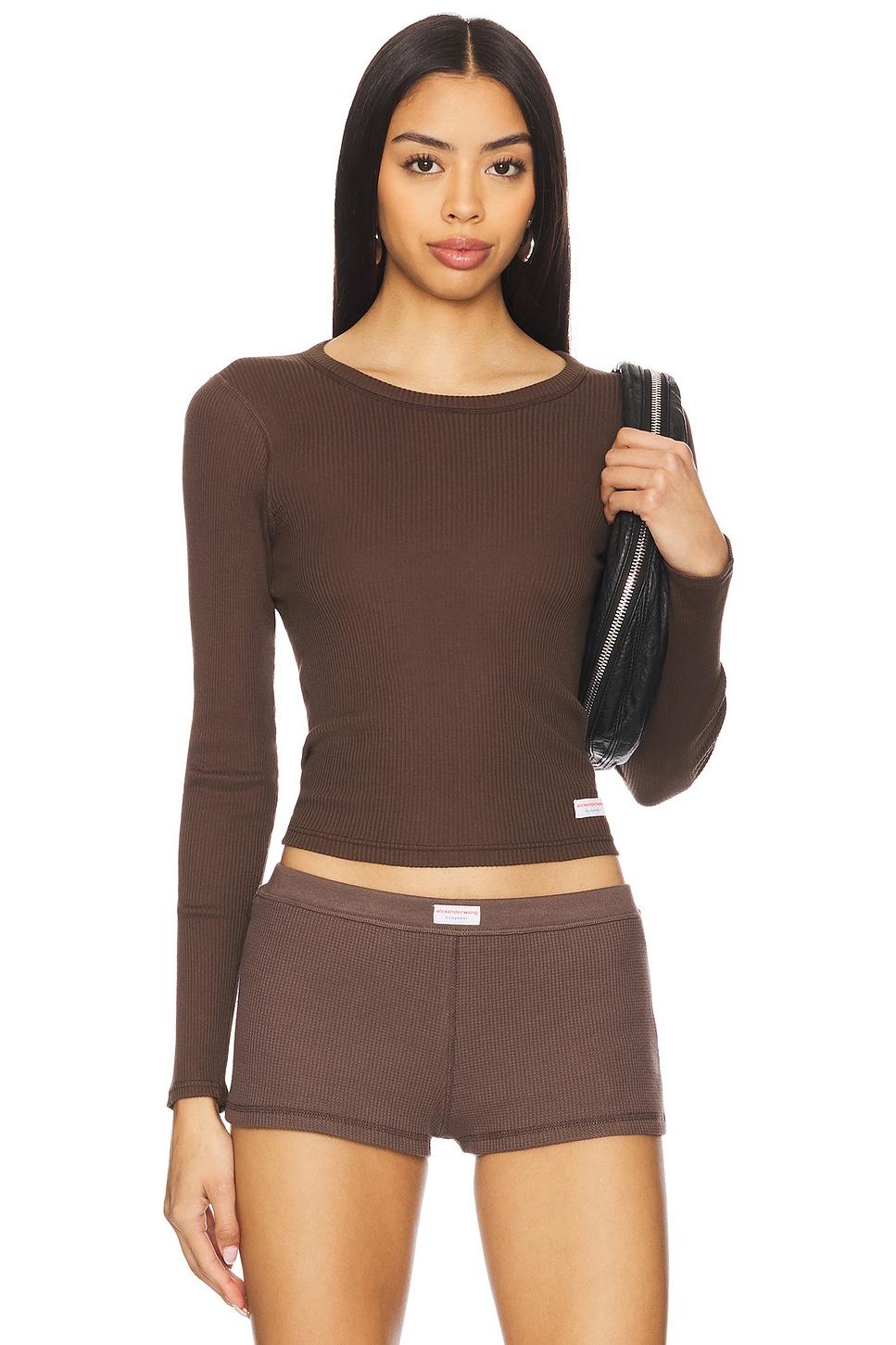 long sleeve crewneck tee
