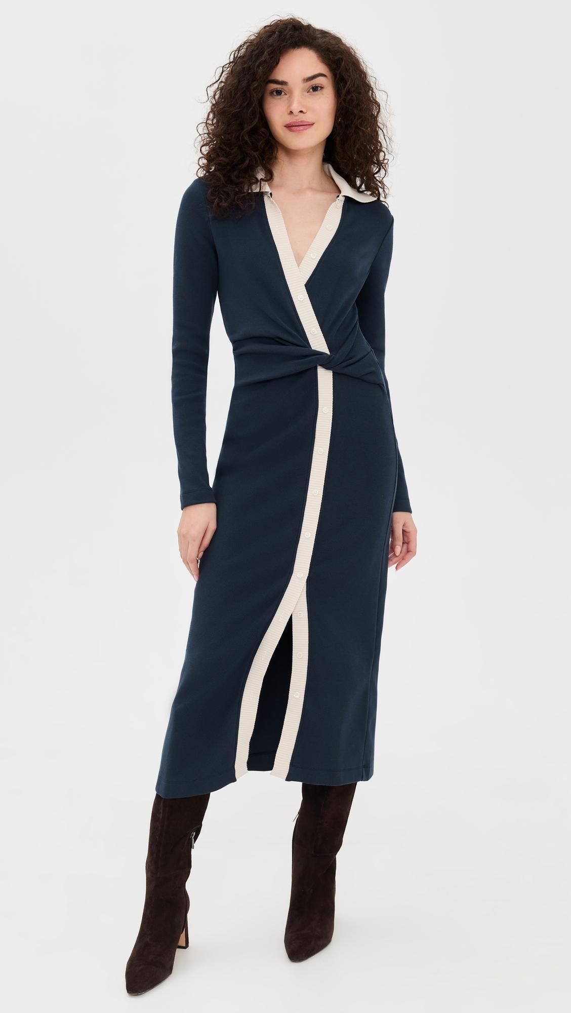 long sleeve ellicot dress