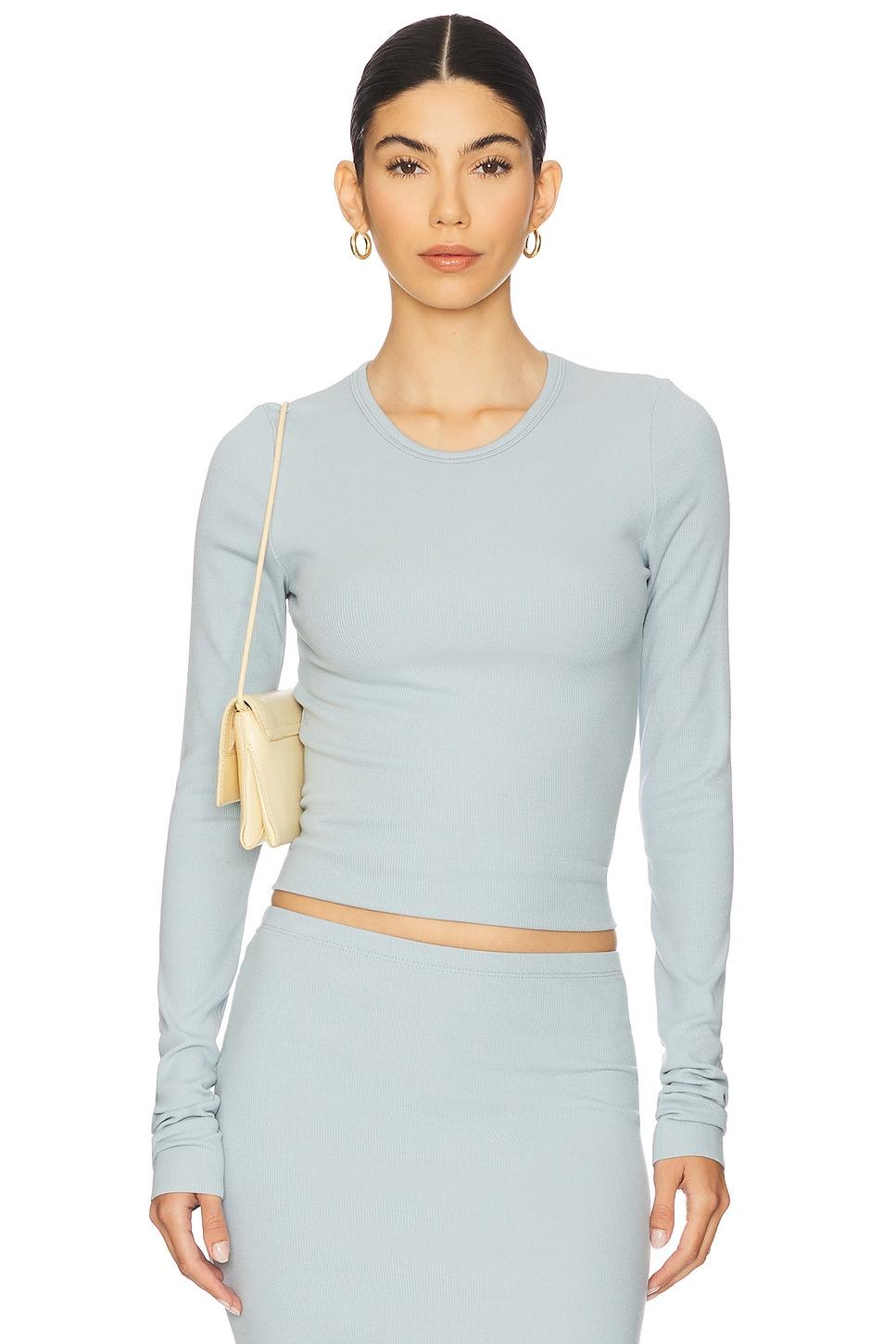 long sleeve fitted top