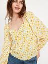 long-sleeve floral top