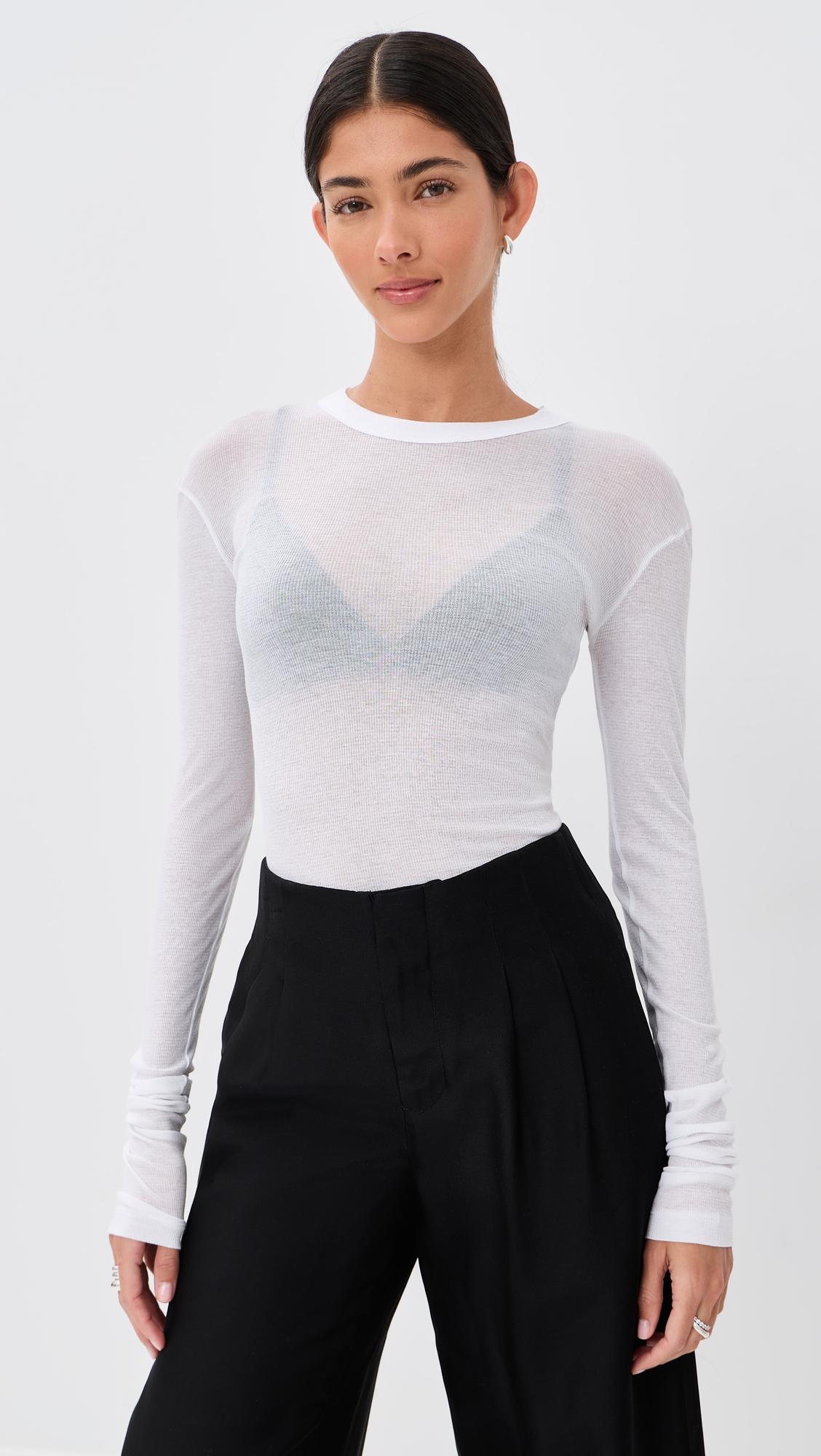 long sleeve jersey tee