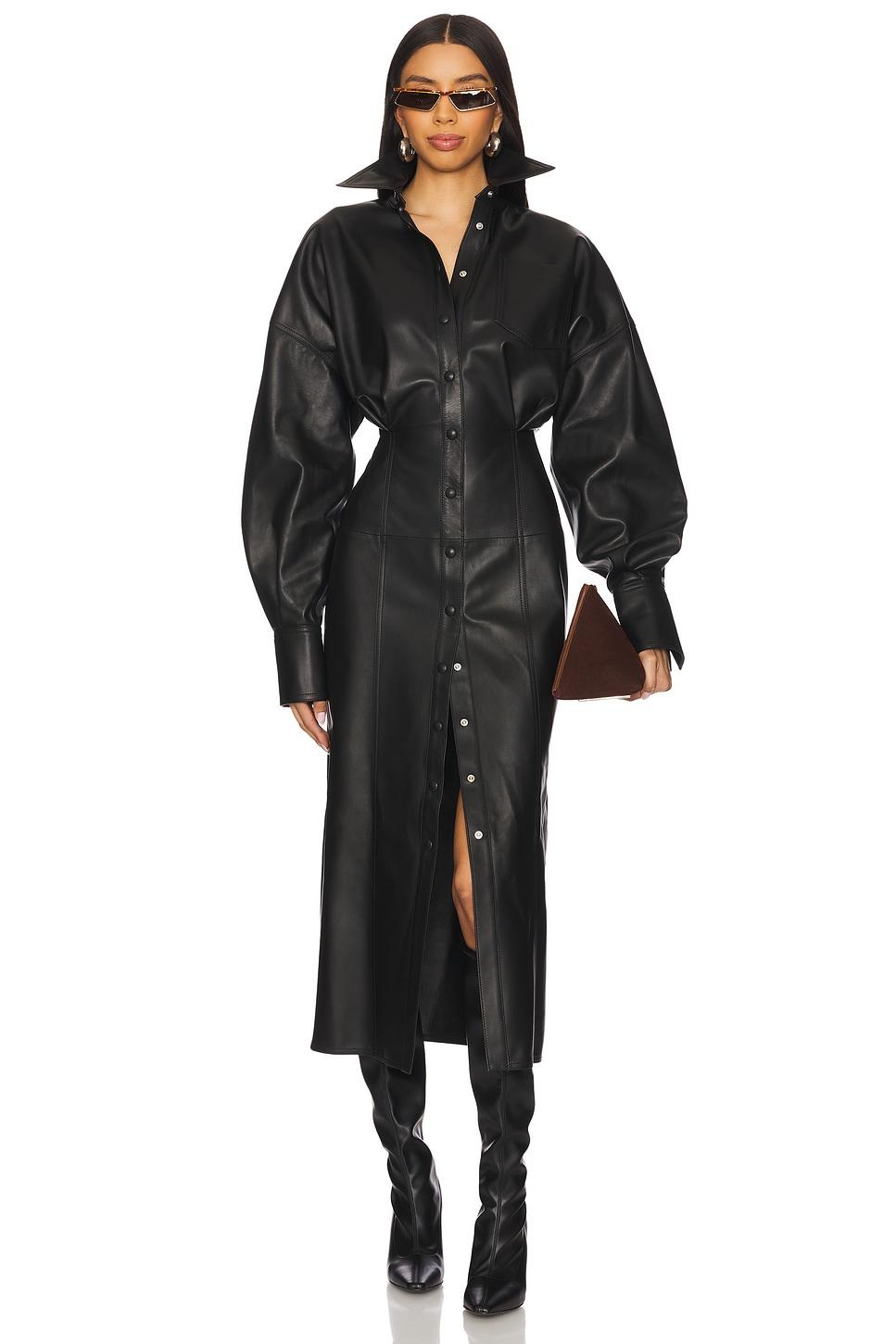 long sleeve midi dress