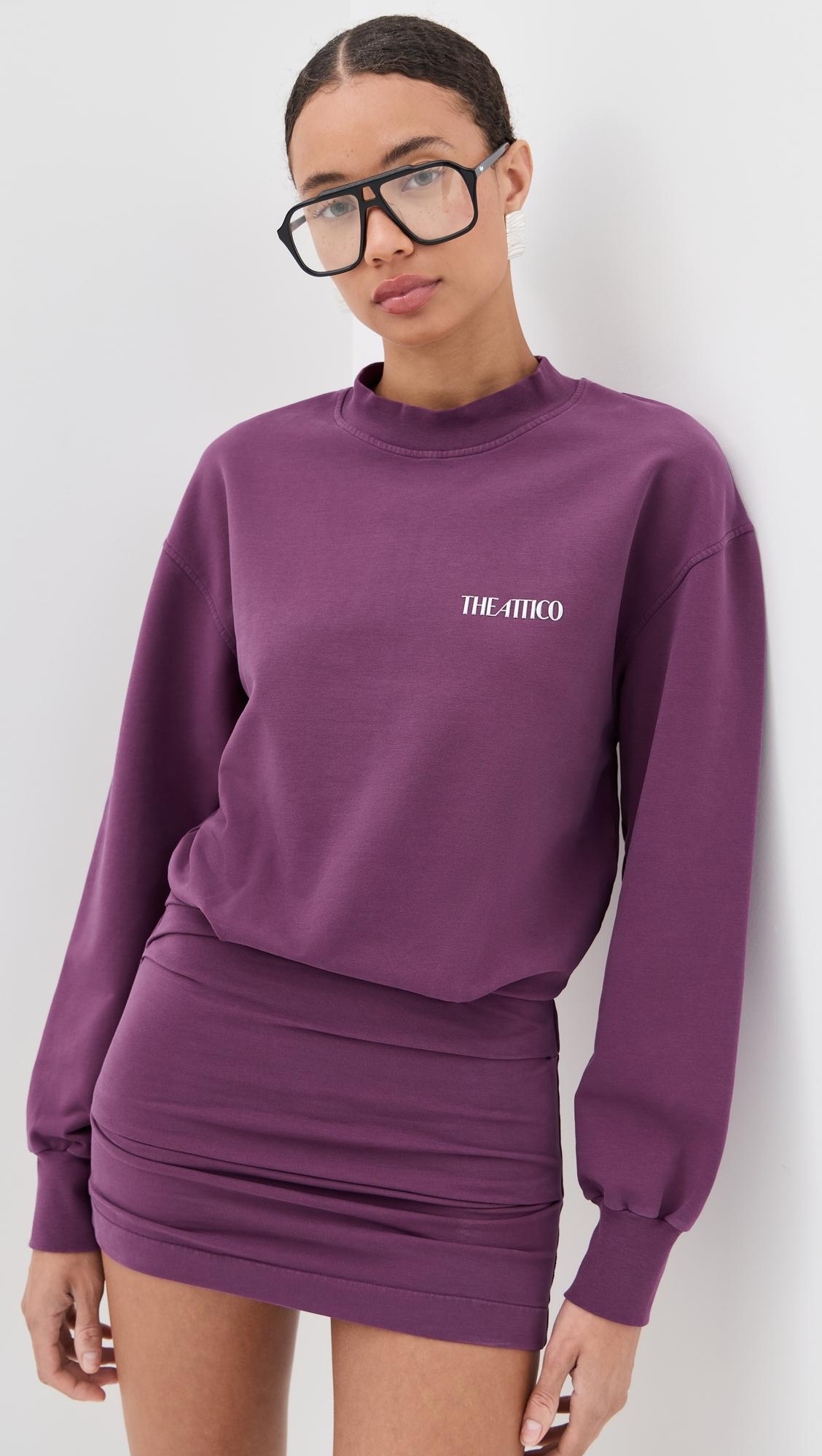 long sleeve mini dress