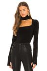 long sleeve sweetheart turtle top