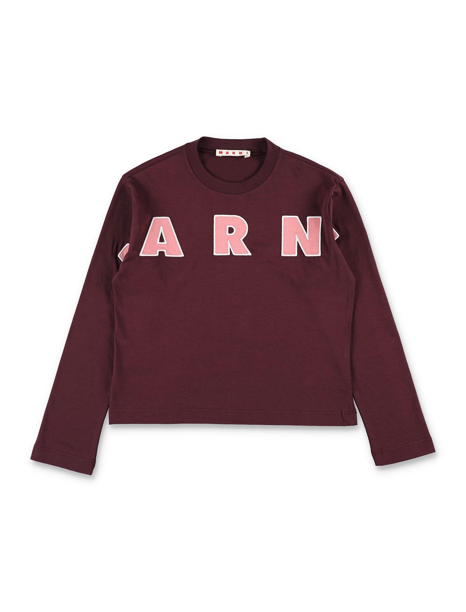 long-sleeve t-shirt marni kids