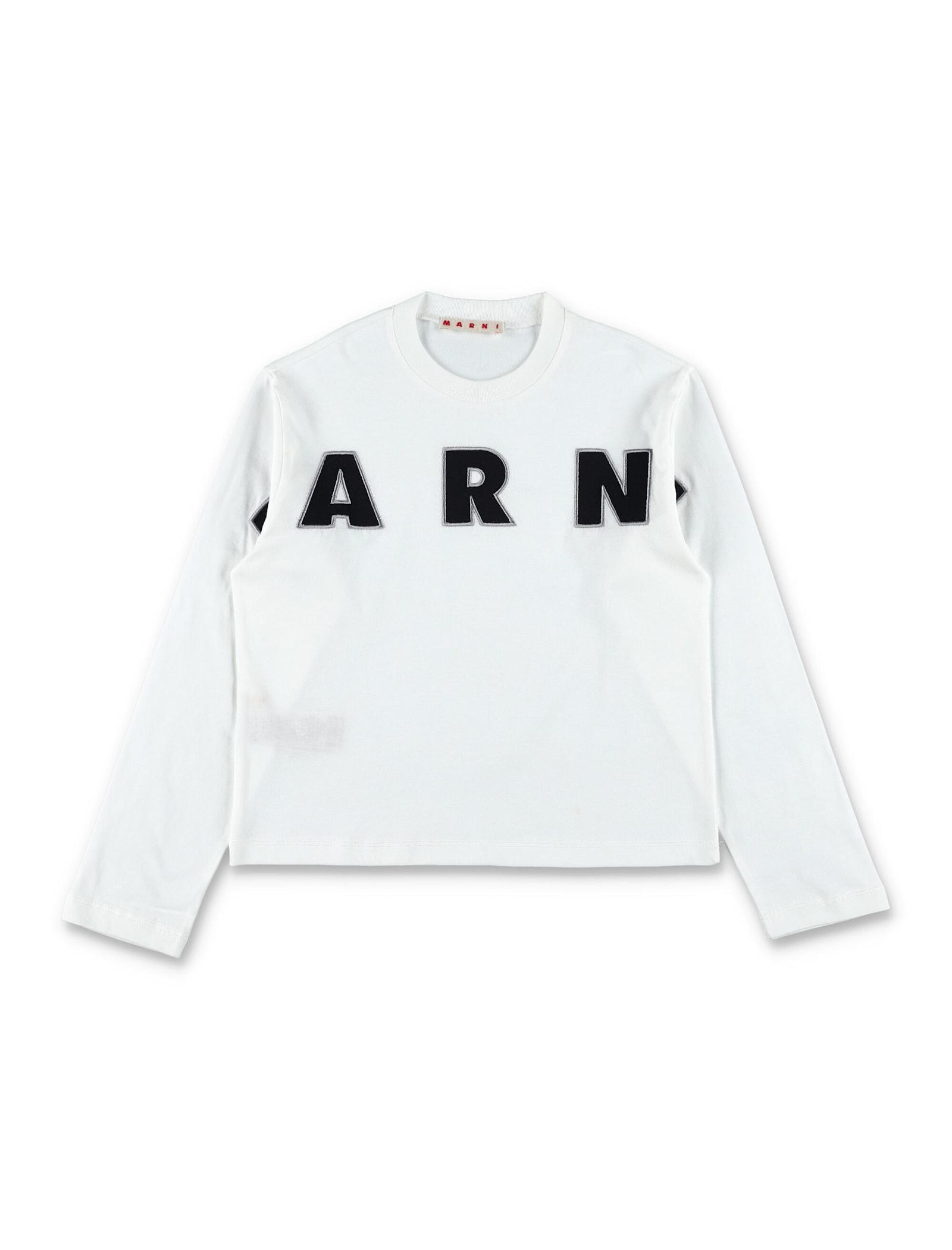 long-sleeve t-shirt marni kids
