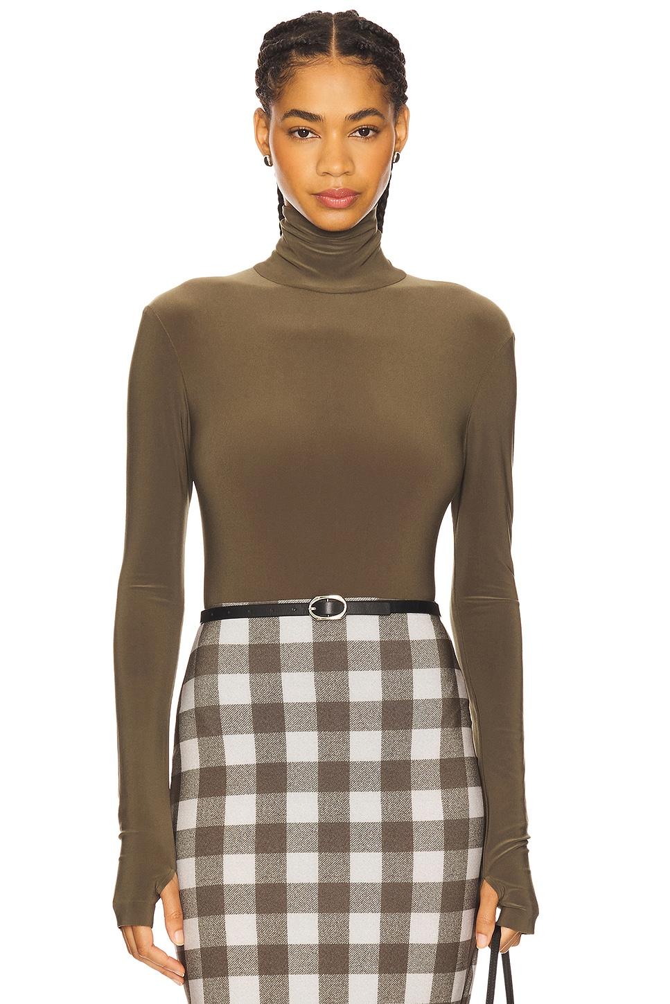 long sleeve turtleneck bodysuit