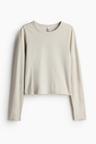 long-sleeved top