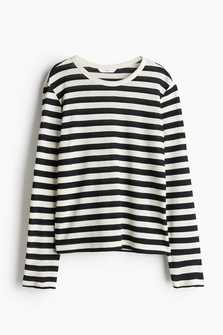 long-sleeved top